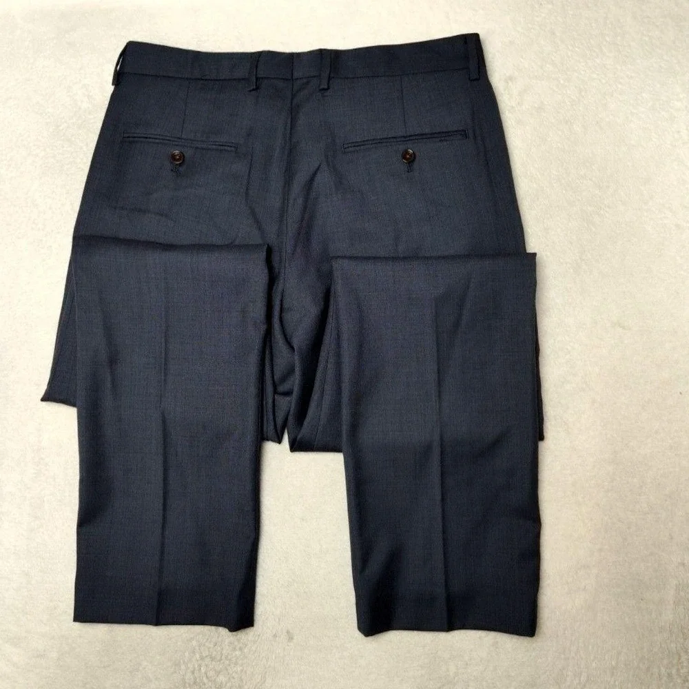 JCrew Pants Mens 32x32 Gray Thompson Tweed Wool Slim Dress Suit‎ Slacks Work